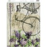 PAPEL DE ARROZ 42x29,7cm ARTIS DECOR 00119 BICICLETA