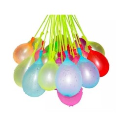 GLOBOS DE AGUA PACK 2 DISPENSADORES DE 37 Un. MULTICOLOR