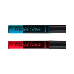 MAQUILLAJE ALPINO LIQUID LINER SET 2 Un. 6gr AZUL + ROJO