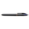 BOLIGRAFO BIC 4 COLORES PRO MEDIUM CUERPO NEGRO