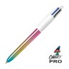 BOLIGRAFO BIC 4 COLORES GRADIENT METALIZADO DEGRADADO