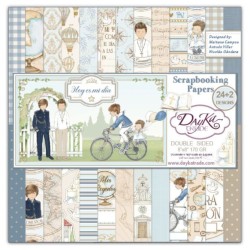 DAYKA SCP1041 COMUNION NIÑO 24 Hj. 20x20cm HOY ES MI DIA