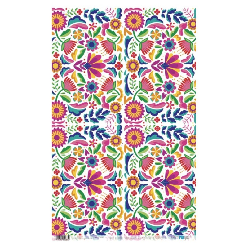 PAPEL DE ARROZ 54x33cm PFY3033 PAPERS FOR YOU