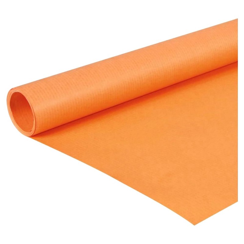 PAPEL KRAFT ROLLO 100cm 25m NARANJA