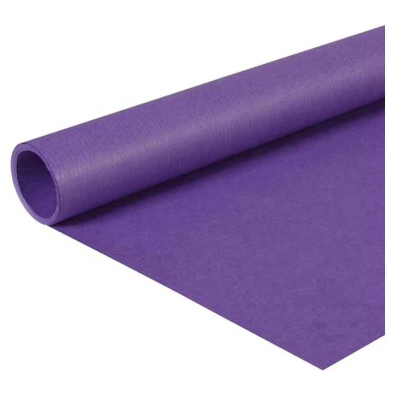 PAPEL KRAFT ROLLO 100cm 25m VIOLETA