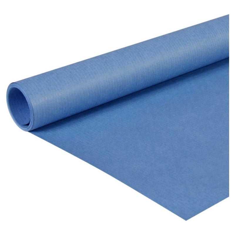 PAPEL KRAFT ROLLO 100cm 25m AZUL