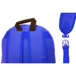 MOCHILA XS GRAFOPLAS 34x44x18cm AZUL