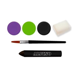 MAQUILLAJE ALPINO AQUA MAKE-UP 3 COLORES SET BRUJA