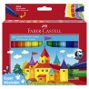 ESTUCHE 24 ROTULADORES JUMBO FABER-CASTELL SURTIDOS