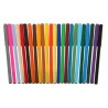 ROTULADOR FABER-CASTELL PUNTA FINA SET 24 Un. SURTIDOS