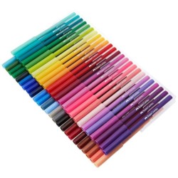 ROTULADOR FABER-CASTELL PUNTA FINA SET 50 Un. SURTIDOS