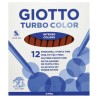 ROTULADOR GIOTTO TURBO COLOR FINO CAJA 12 Un. MARRON