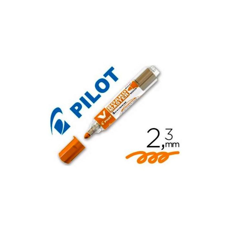 ROTULADOR PIZARRA BLANCA PILOT VBOARD MASTER NARANJA