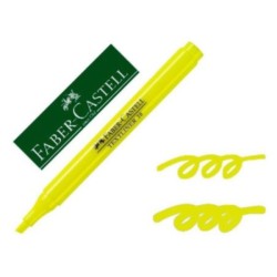 ROTULADOR FLUOR FABER-CASTELL TEXTLINER 38 AMARILLO