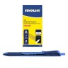 BOLIGRAFO MOLIN GRIP 112 RETRACTIL CAJA 12 Un. COLOR AZUL