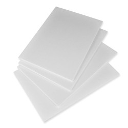 CARTON PLUMA 3mm 21x29,7cm (A4) BLANCO