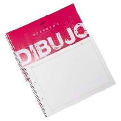 BLOC DIBUJO GUERRERO FOLIO+ ESPIRAL 20 Hj. 120 Gr. RECUADRO