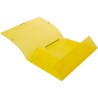 CARPETA GOMAS SOLAPAS FOLIO POLIPR. TRANSLUCIDO AMARILLO