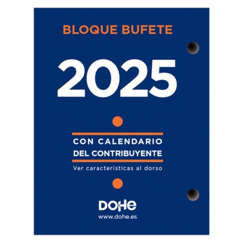 BLOC BUFET 2025 DOHE EN 4 IDIOMAS NACIONALES