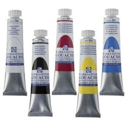 GOUACHE TALENS SET 5 TUBOS 20ml COLORES PRIMARIOS