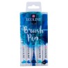 ROTULADOR PINCEL ECOLINE BRUSH PEN SET 5 TONOS AZULES