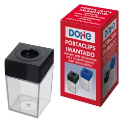 PORTACLIPS CUADRADO DOHE 79291 NEGRO