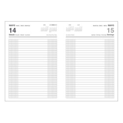 *DIETARIO ANUAL DOHE CUARTO 15x21cm 4 IDIOMAS NACIONALES