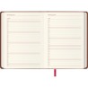 *AGENDA DOHE MANAOS DIA PAGINA 17x24cm MARRON