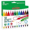 ROTULADORES ALPINO DUO STAMPER ESTUCHE 12 COLORES