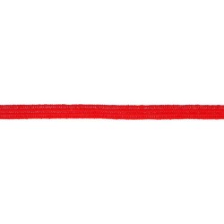 GOMA ELASTICA PARA MASCARAS PLANA 5,3mm 3m ROJA