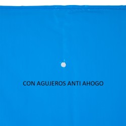 BOLSA DISFRAZ PLASTICO PACK 25 Un. 65x90cm AZUL CLARO