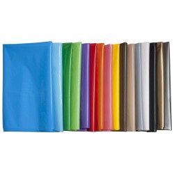 BOLSA DISFRAZ PLASTICO PACK 25 Un. 65x90cm AZUL CLARO