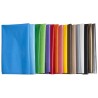 BOLSA DISFRAZ PLASTICO PACK 25 Un. 65x90cm AZUL OSCURO