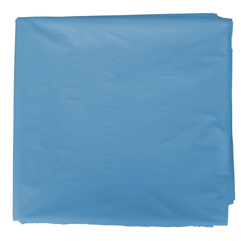 BOLSA DISFRACES PLASTICO PACK 25 Un. 56x70cm AZUL CLARO