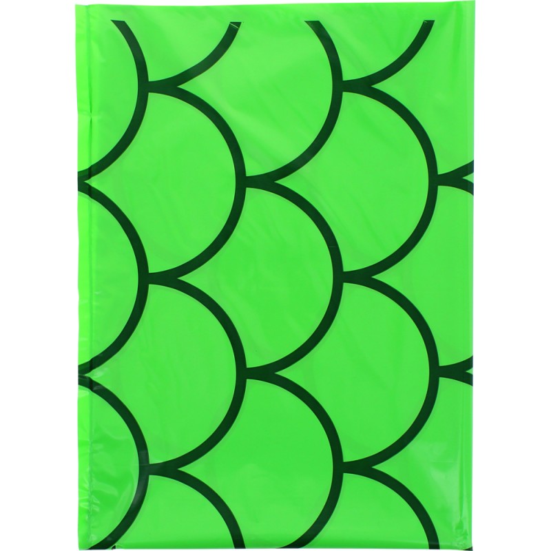 BOLSAS DISFRAZ PACK 25 56x70cm ONDAS VERDES.