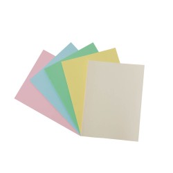 PACK 25 CARTULINAS 50x65 180 gr SURT. COLOR PASTEL