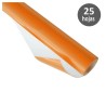 PAPEL CHAROL ROLLO 25 Hj. TREPADO 50x65 NARANJA