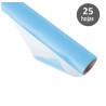 PAPEL CHAROL ROLLO 25 Hj. TREPADO 50x65 AZUL CLARO