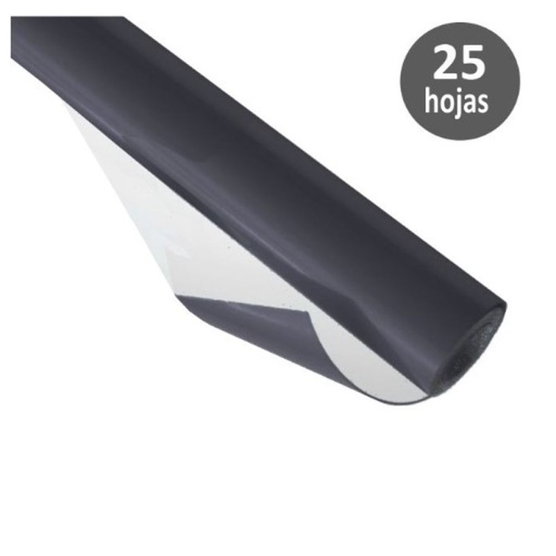 PAPEL CHAROL ROLLO 25 Hj. TREPADO 50x65 NEGRO