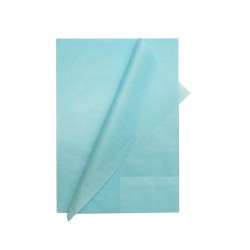 PAPEL DE SEDA 25 Hojas 50x70cm AZUL CLARO