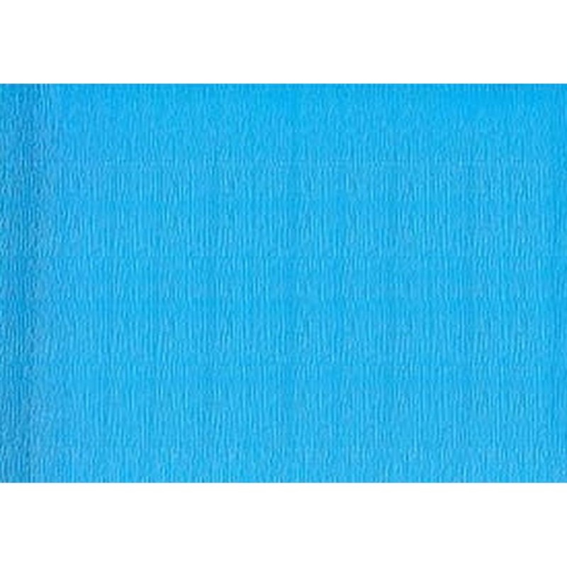 PAPEL CRESPON 50 x 250 cm AZUL CLARO