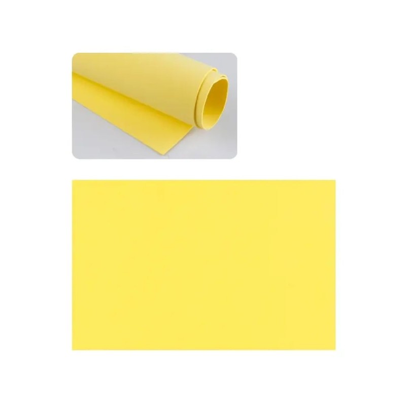 GOMA EVA LISA 2 mm 40x60 cm AMARILLO