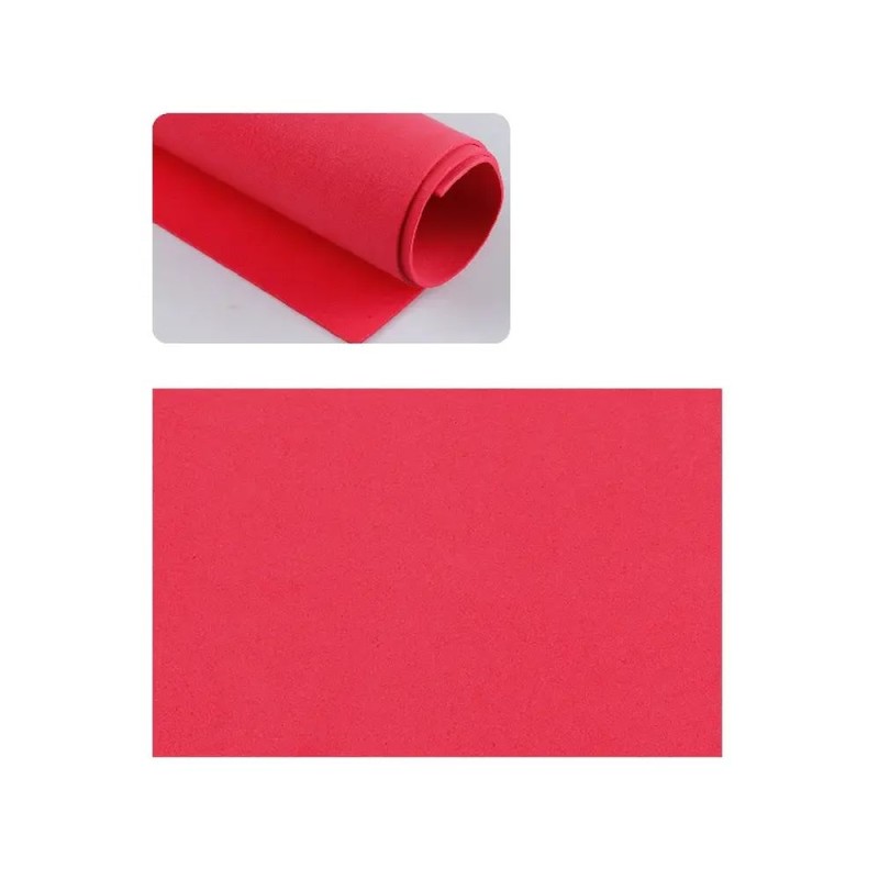 GOMA EVA LISA 2mm 40x60cm ROJO