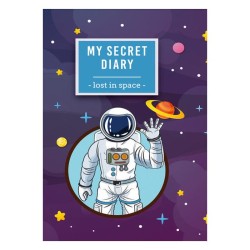 MI DIARIO ALEX BOG CON CANDADO HS-1054 SPACE SK