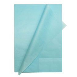 PAPEL DE SEDA 25 HOJAS 50x70cm AZUL CLARO