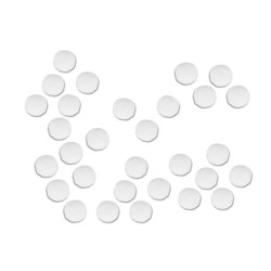 POMPONES 1,5cm BOLSA 30 Un. AR13070263 COLOR BLANCO