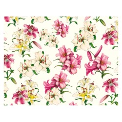 PAPEL DECOUPAGE 50x70cm 300311 FLOR AZUCENA