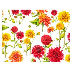 PAPEL DECOUPAGE 50x70cm 300219 FLOR DALIA