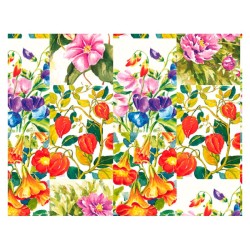 PAPEL DECOUPAGE 50x70cm 300263 FLORES PRIMAVERA
