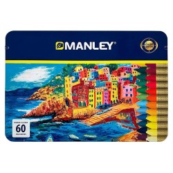 CERAS MANLEY BLANDAS CAJA METALICA 60 Un. EDICION LIMITADA